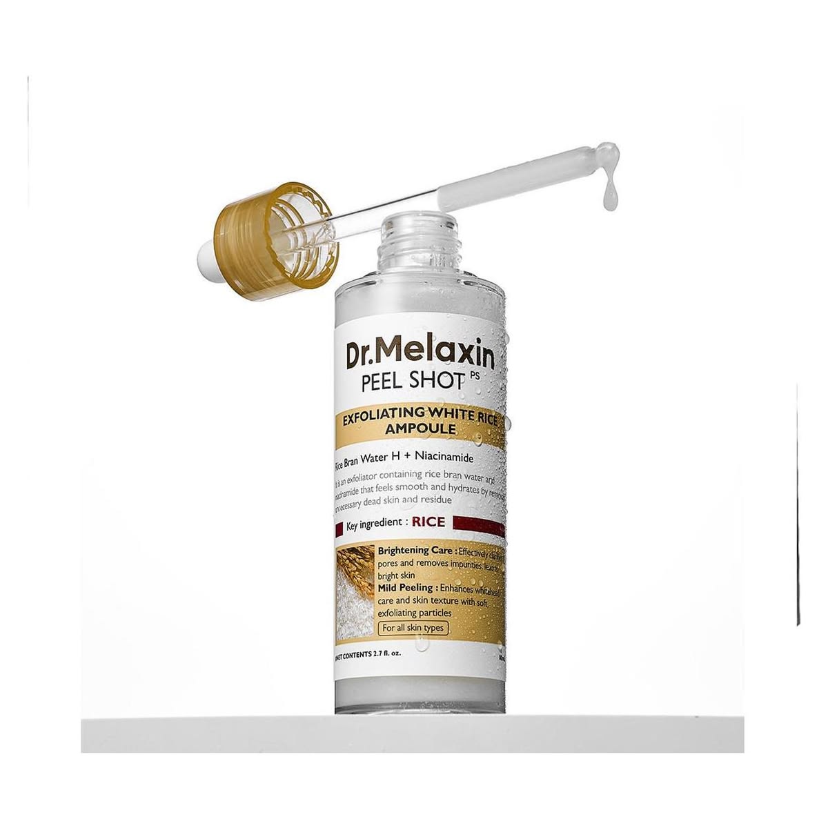 Dr.Melaxin Peel Shot Glow Rice Ampoule